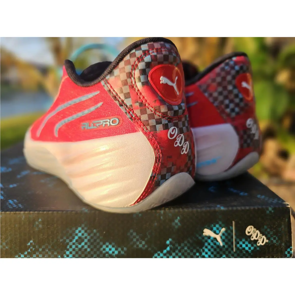Puma shoes - Puma AllPro Nitro Scoot Basketball - 37930001 - Red 6