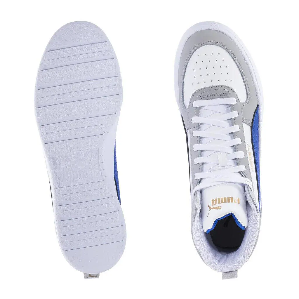 Puma shoes  - Cool Light Gray/Surf The Web/Puma Team Gol 6