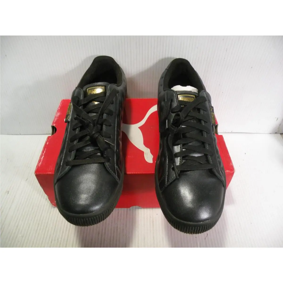 Puma shoes - BLACK / GOLD 1