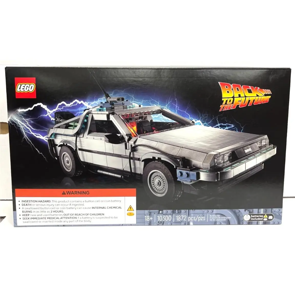 Back to The Future: Delorean Time Machine Lego Set 10300 2024 Lego