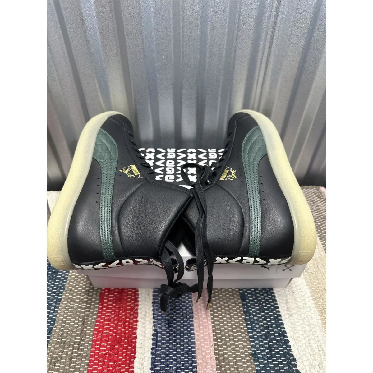 Puma shoes - PUMA Clyde - Clyde - 366445-01 - Black 4