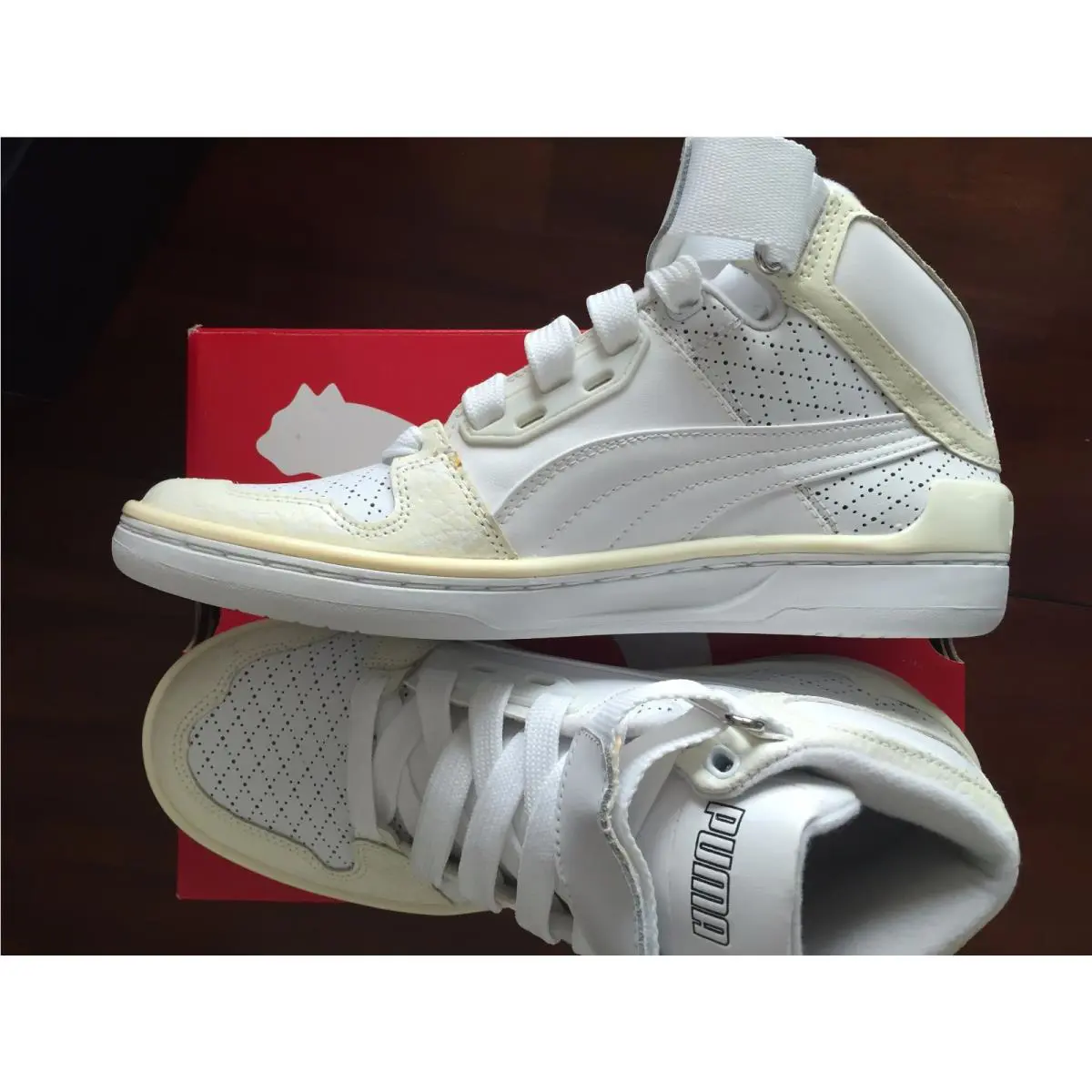 Puma shoes - white 4