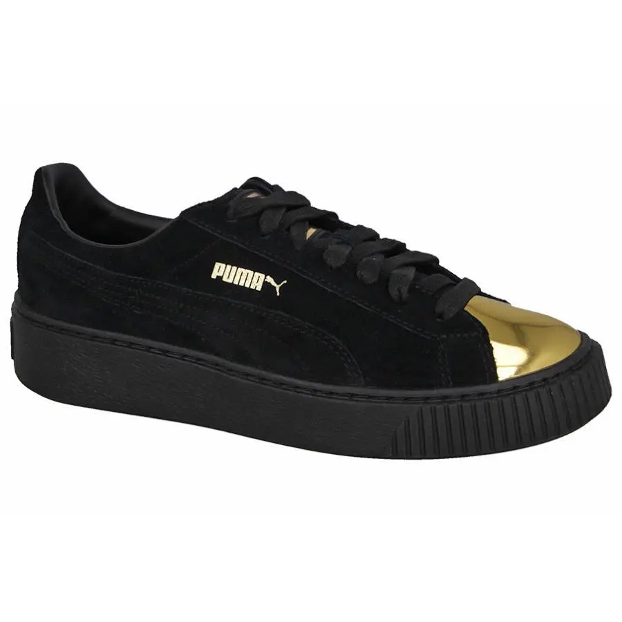 Puma shoes - BLACK/GOLD 2
