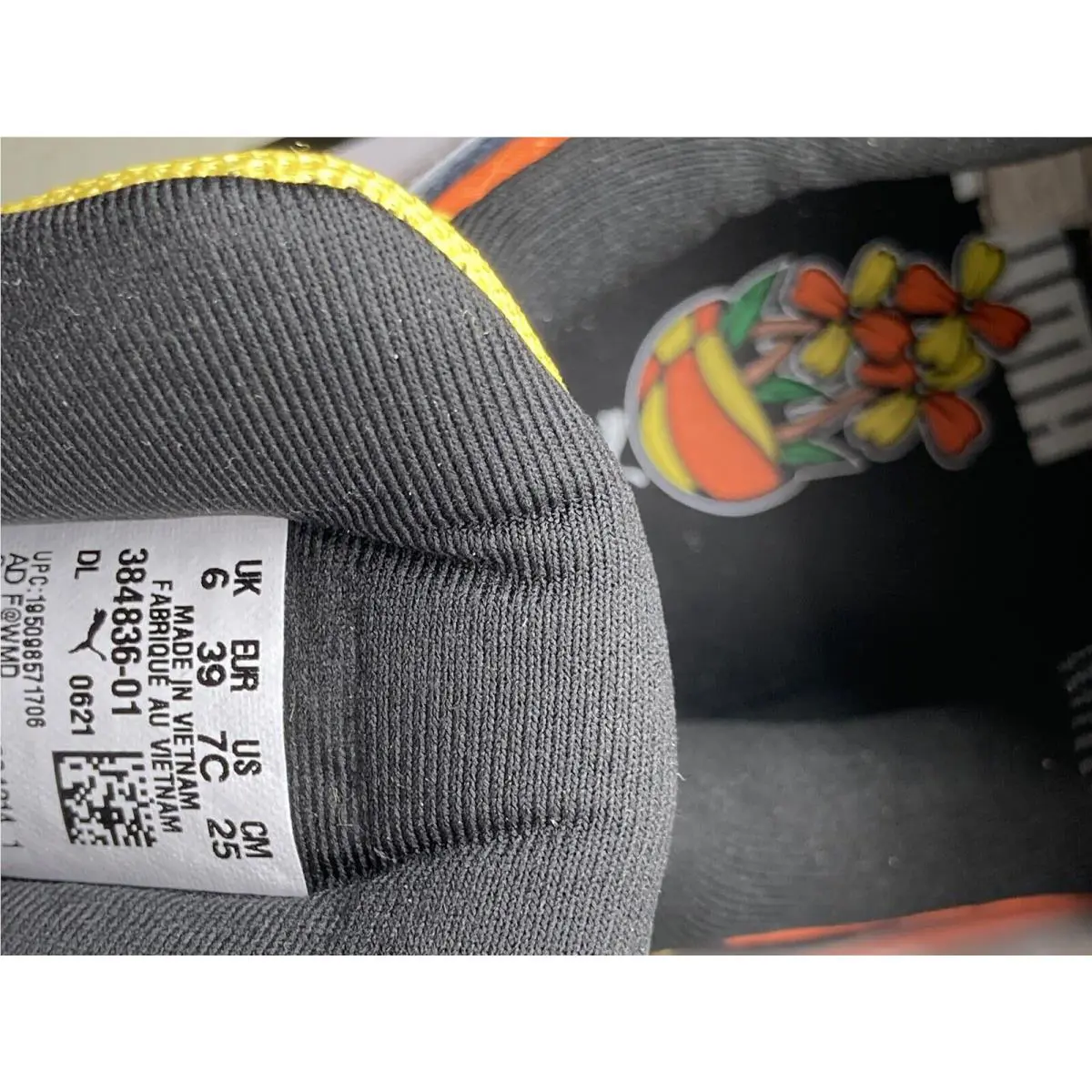 Puma shoes - Wild Rider 59th St. - Wild Rider - 38483601 - White / Carrot / Yellow (UPC: 195098571706) 7