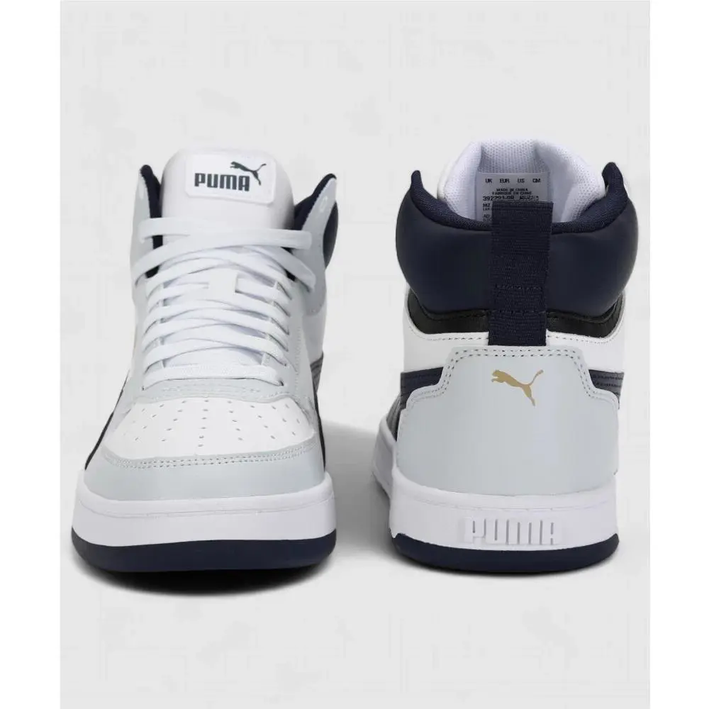 Puma shoes - WHITE / SILVER / NAVY - 392291-09 3