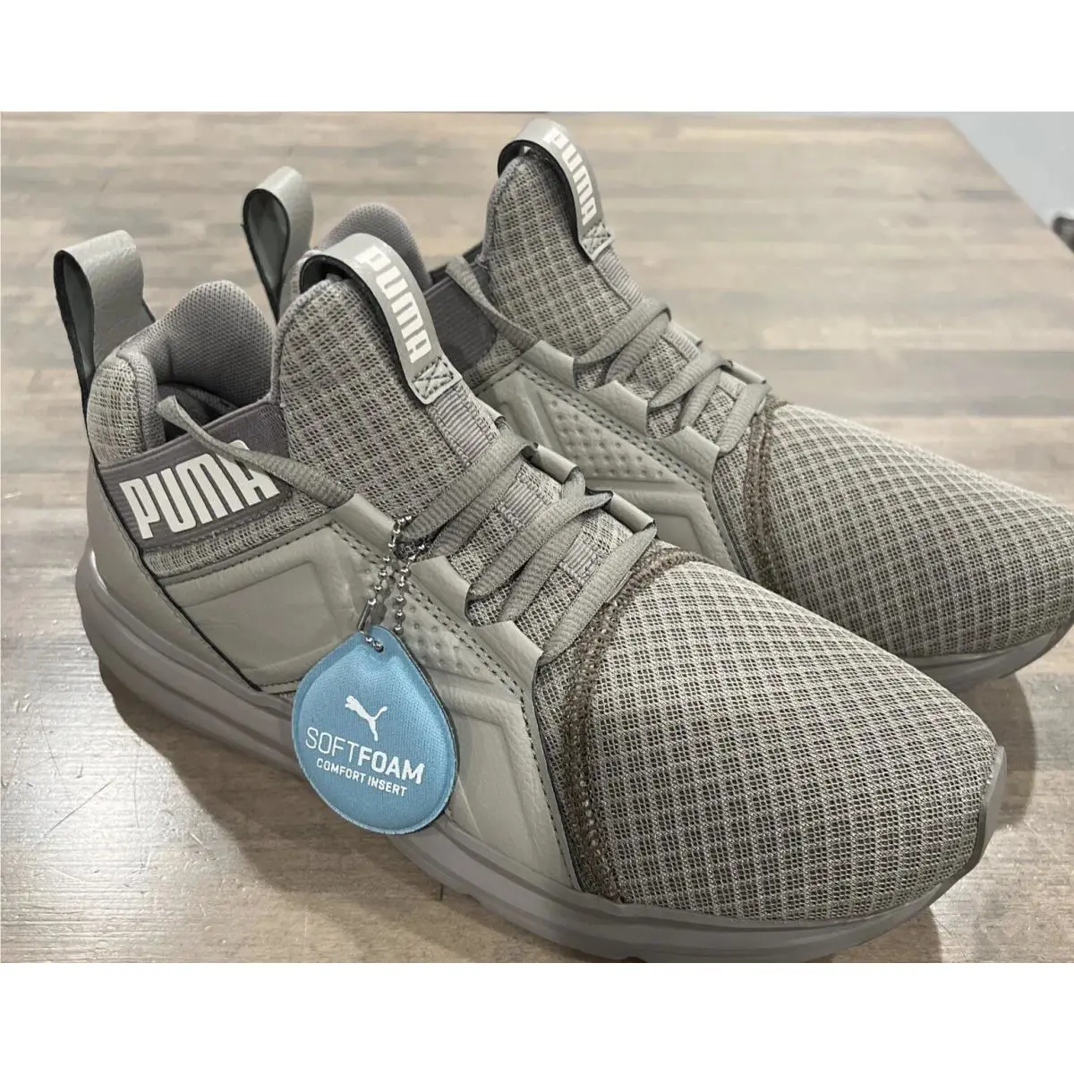 Puma shoes - PUMA Enzo - Enzo - 191331-01 - Gray (UPC: 0191240517837) 1