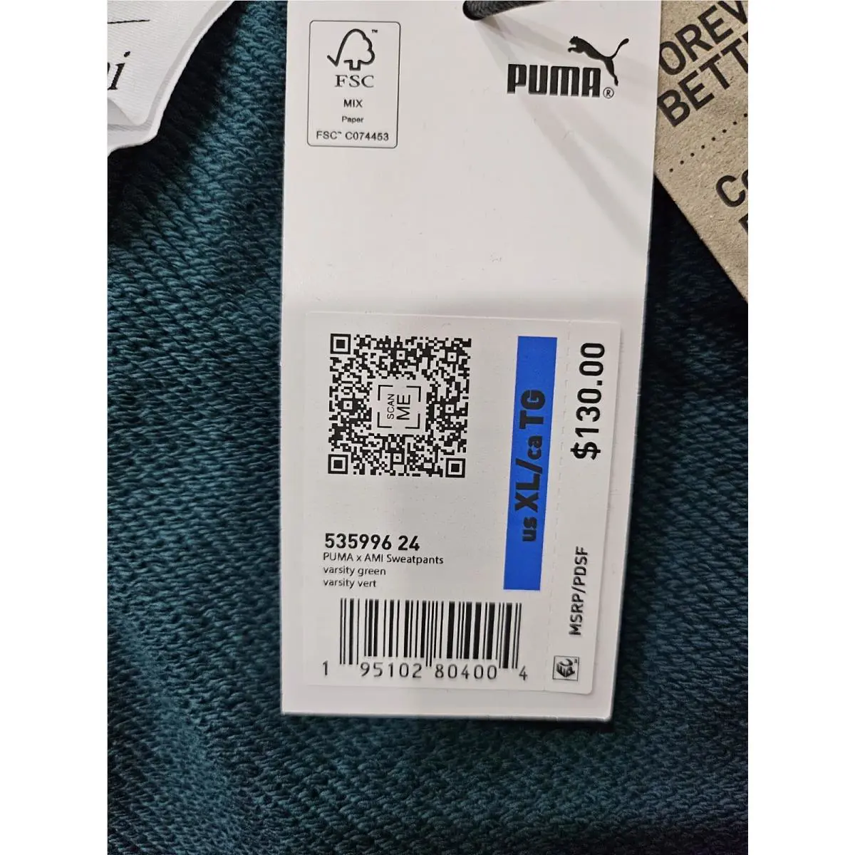 Puma clothing - 53599624 - 53599624 - Green (UPC: 195102804004) 5