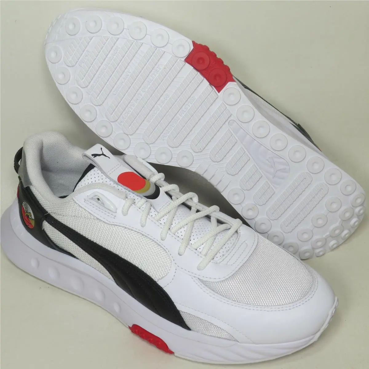 Puma shoes - PUMA Wild Rider Art of Sport - 382552-01 - White (UPC: 194580842119) 0