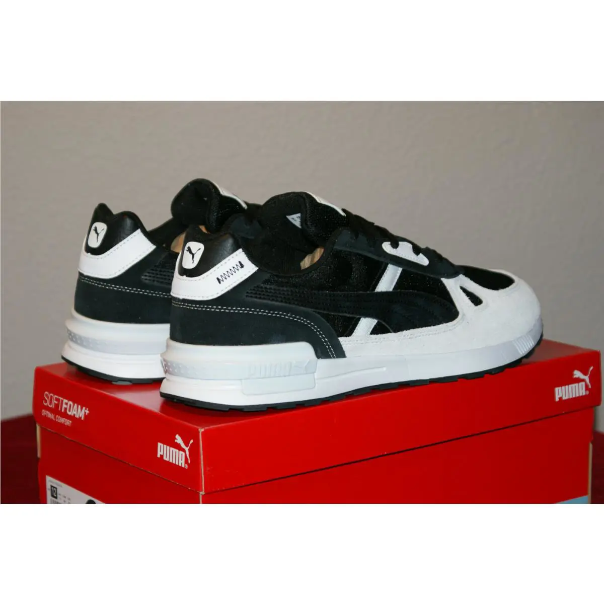 Puma shoes - Puma GRAVITRON PRO - GRAVITRON PRO - 380736 06 - Black / White (UPC: 194580537091) 6
