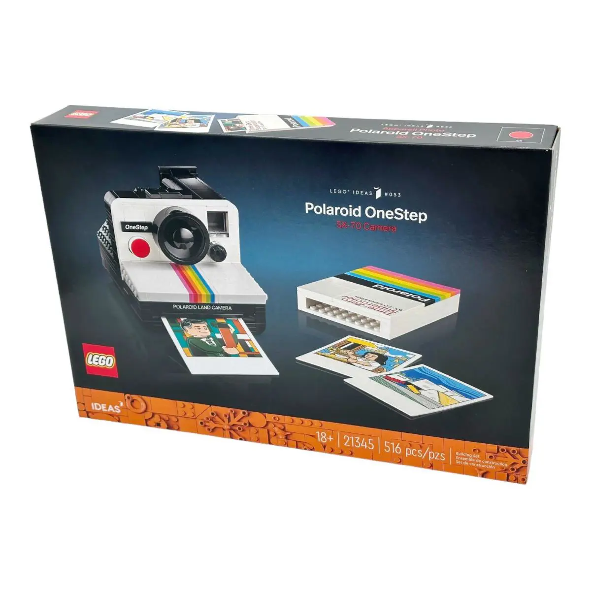 Lego Ideas 21345 Polaroid One Step Instant Camera Set 2024 Creative Photos