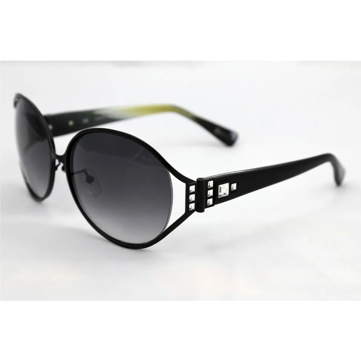 Lanvin SLN006G Sln 006G 0531 Black W/grey Gradient Sunglasses 60-17-135