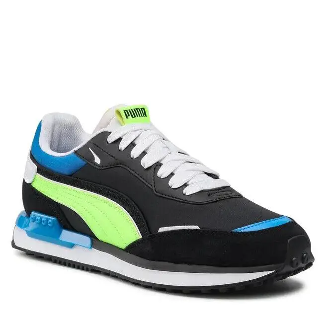 Puma shoes - Black/Green Glare 1