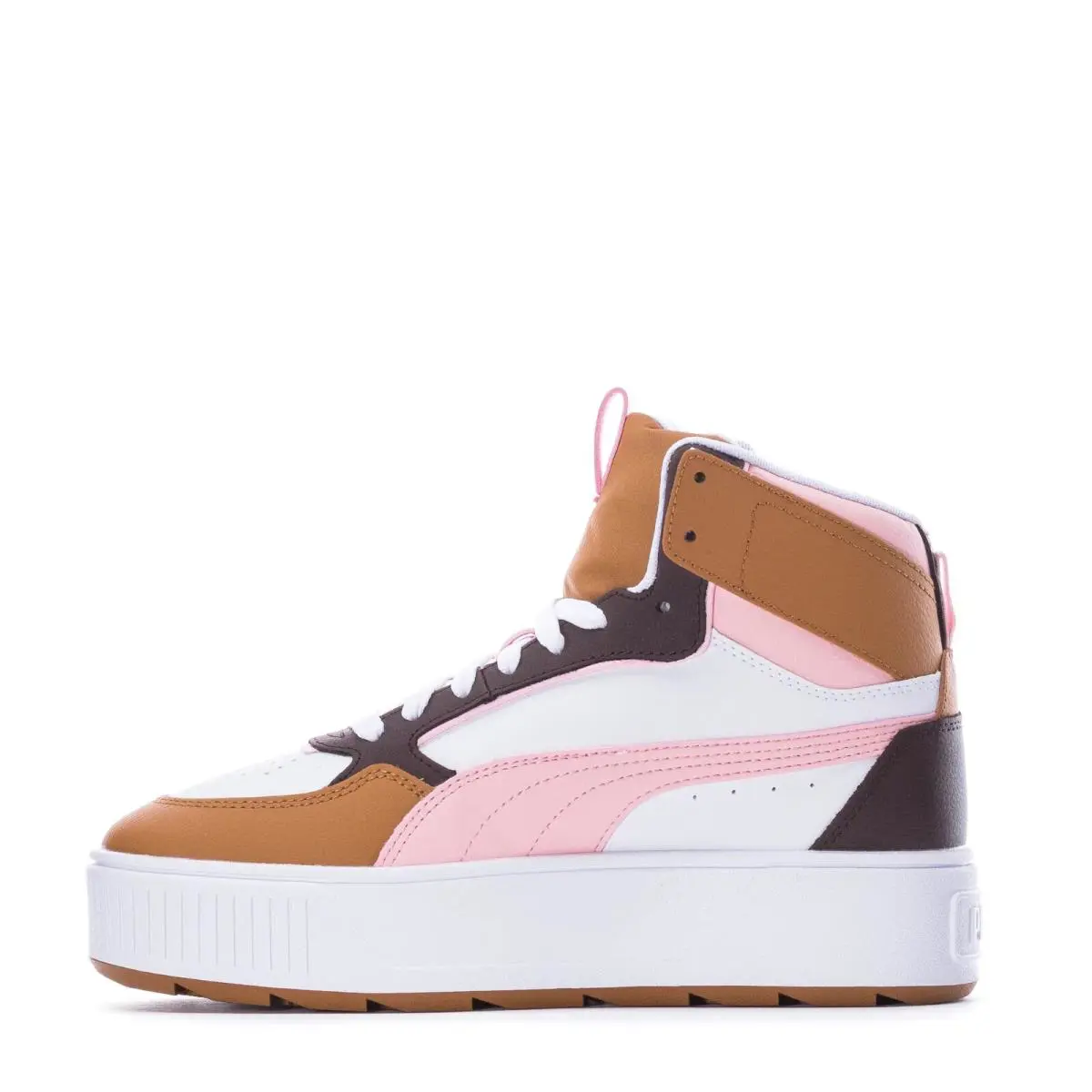 Puma shoes - White/Almond Blossom/Dark Chocolate 2