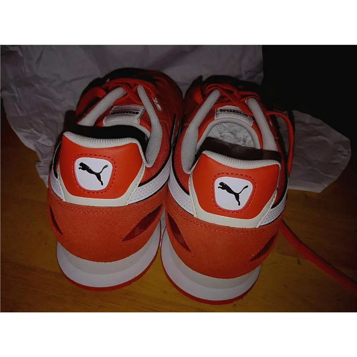 Puma shoes - PUMA MIRAGE - MIRAGE - 372976 03 - RED/ORANGE/WHITE 1