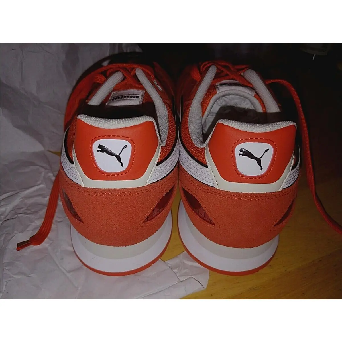 Puma shoes - PUMA MIRAGE - MIRAGE - 372976 03 - RED/ORANGE/WHITE 2