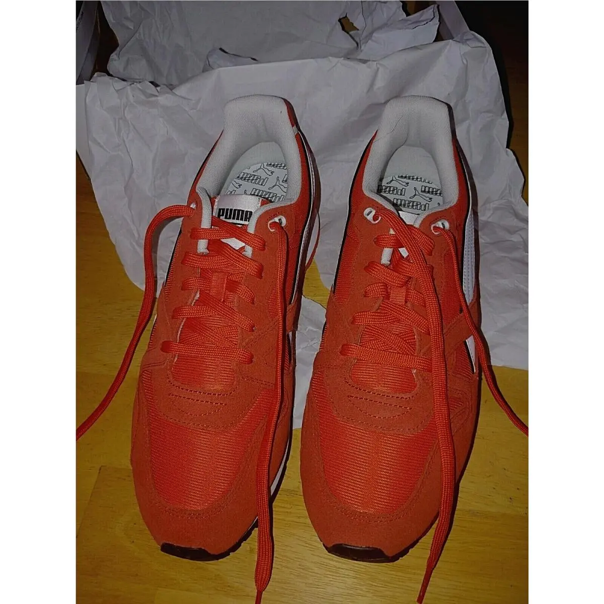 Puma shoes - PUMA MIRAGE - MIRAGE - 372976 03 - RED/ORANGE/WHITE 5
