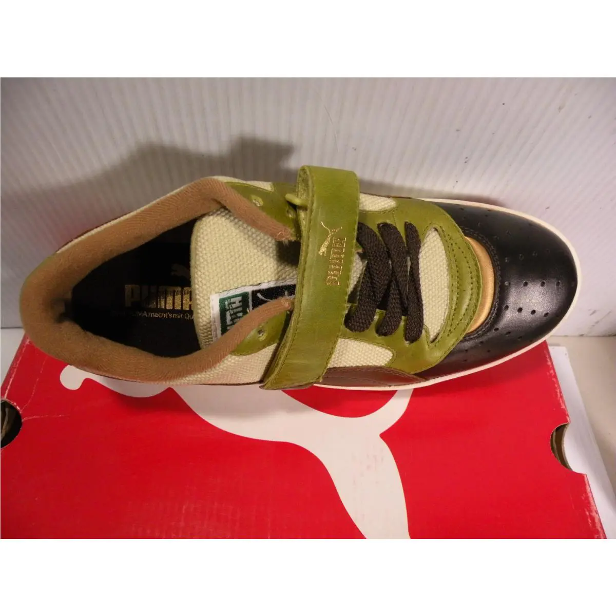 Puma shoes - LINDEN GREEN / TOBACCO BRON 3