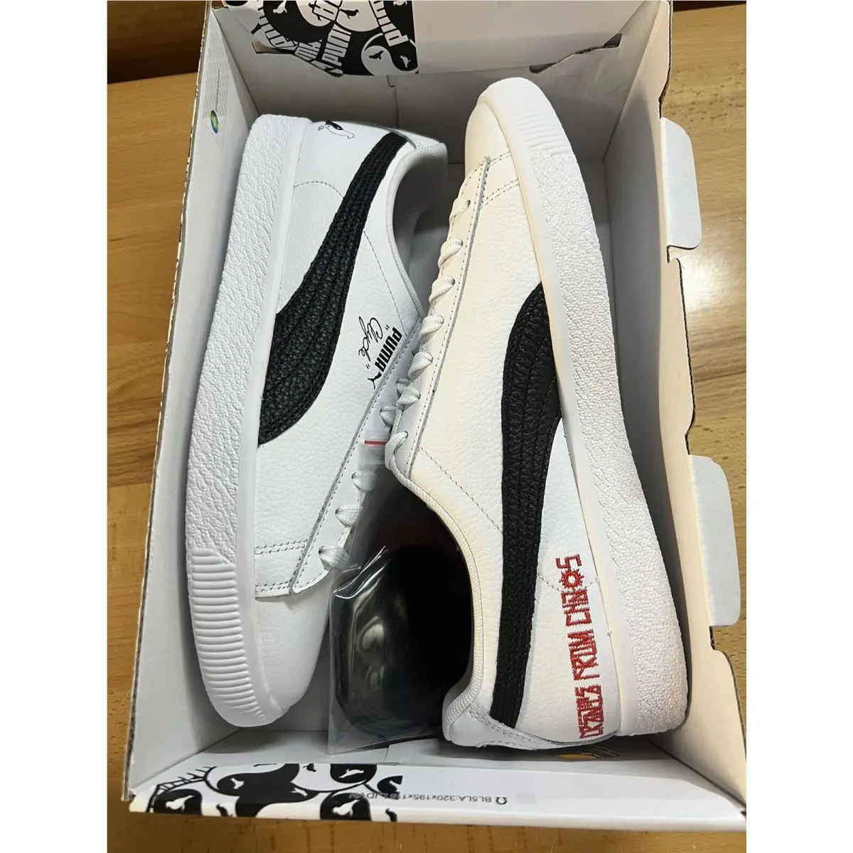 Puma shoes - PUMA Clyde - Clyde - 387494-01 - White 4