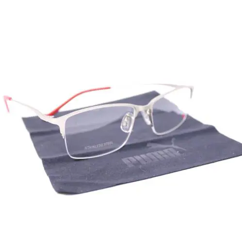 Puma PE01630A 002 Eyeglasses Silver Size: 56 - 17 - 145