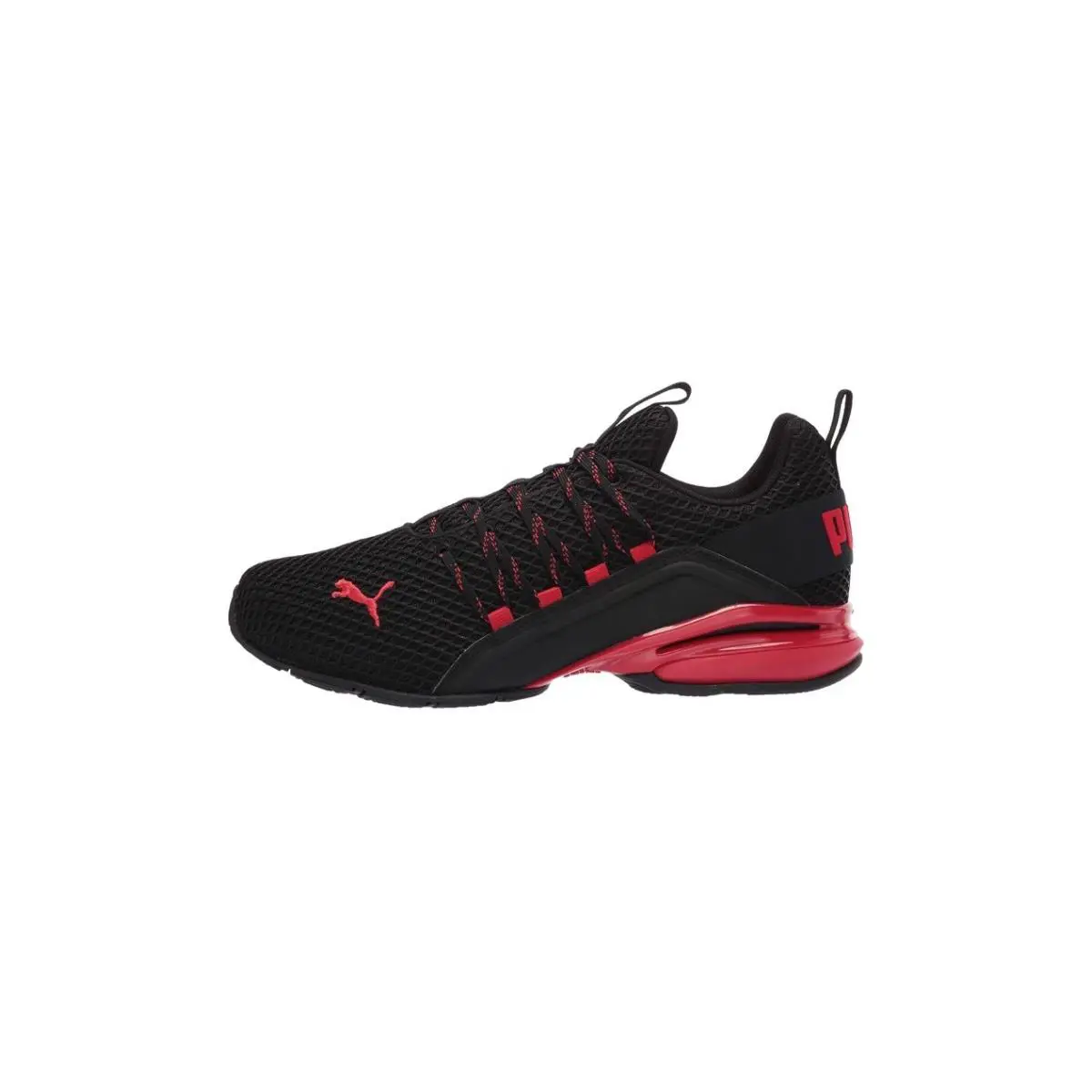 Puma shoes - PUMA Axelion - Axelion - Black-High-Risk-Red 0