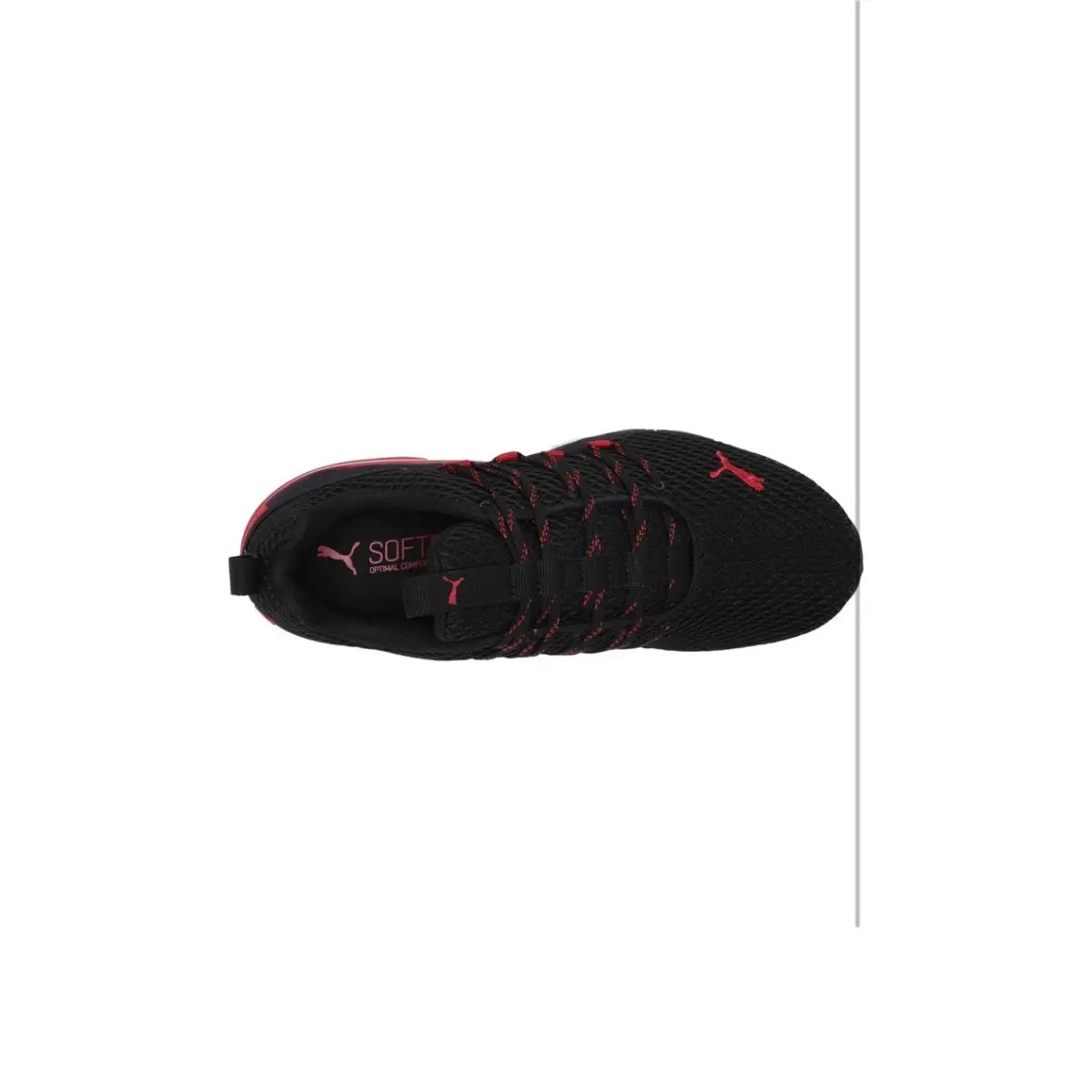 Puma shoes - PUMA Axelion - Axelion - Black-High-Risk-Red 2