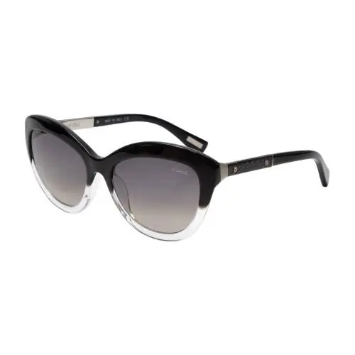 Designer Sunglass Black Crystal Fade/silver Grey Gradient SLN672V-0W40-54 by Lanvin
