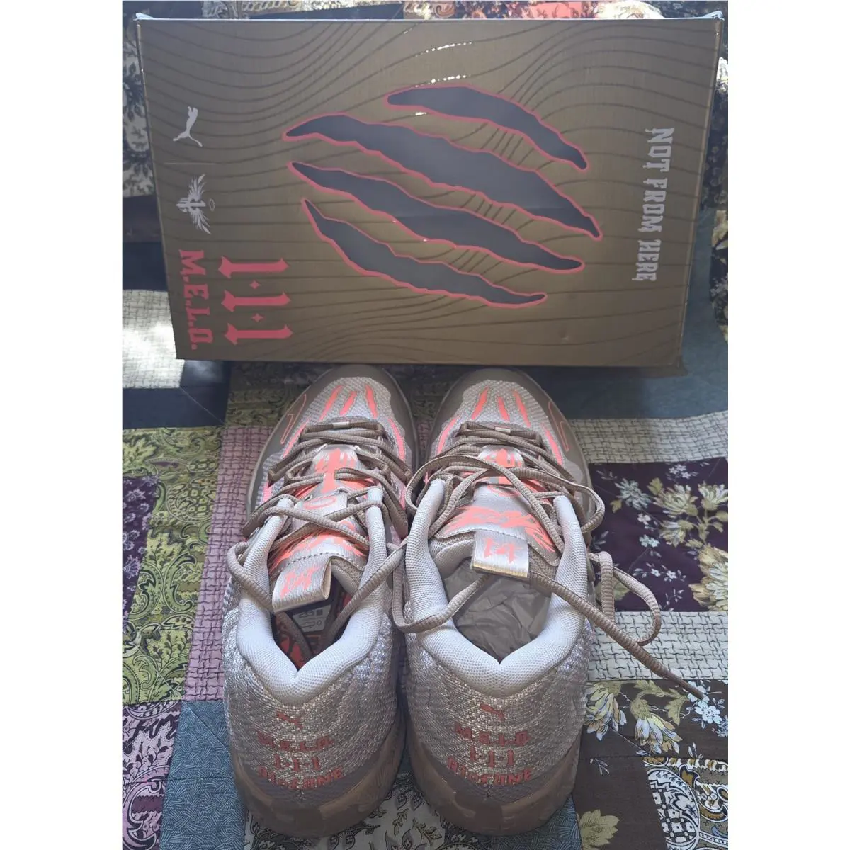 Puma shoes - Puma LaMelo Melo Ball 03 - Orange 0