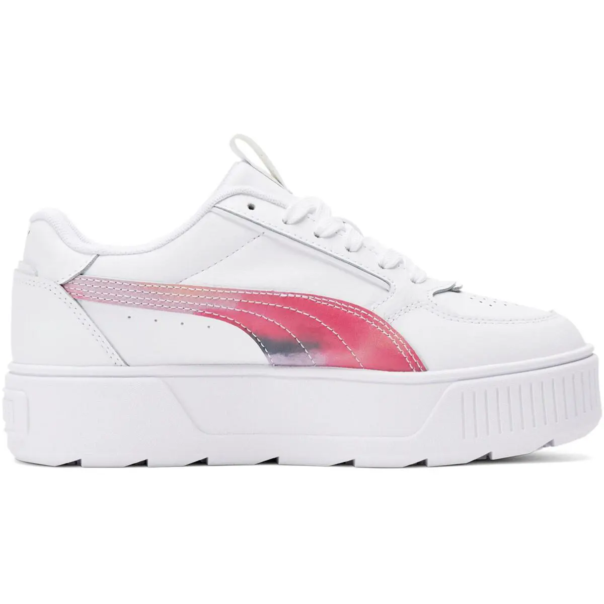 Puma shoes - White-Fuchsia Purple-Gold 1