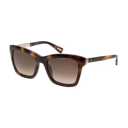 Designer Sunglasses Havana Tortoise Gold/brown Gradient SLN673V-0752-52mm by Lanvin