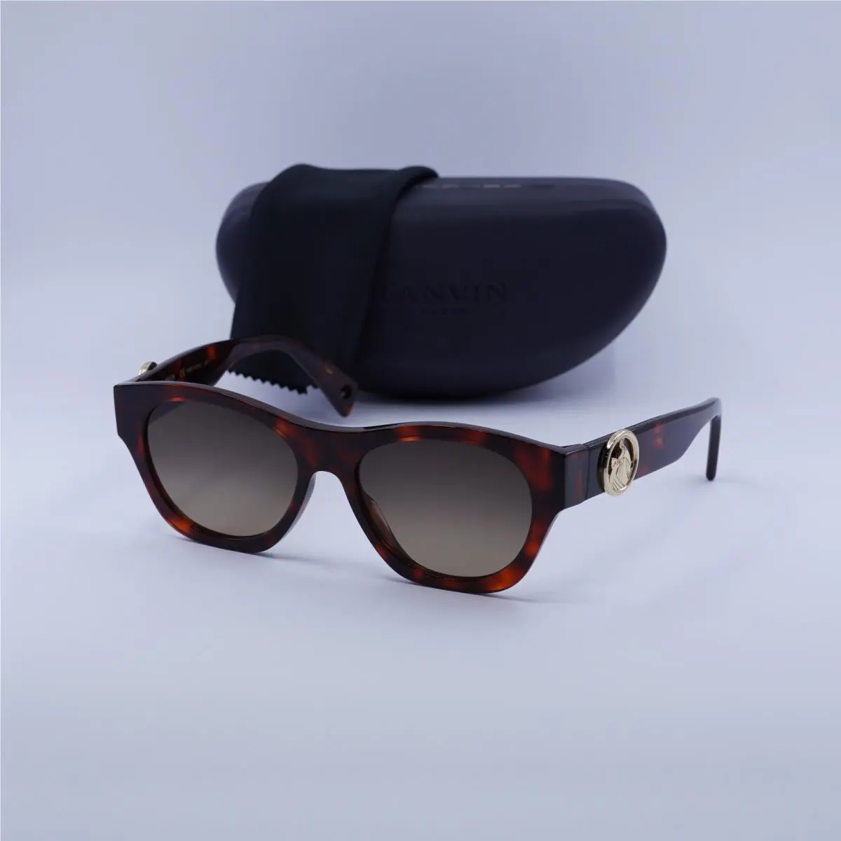 Lanvin LNV604S 272 Havana/brown Gradient 55-17-140 Sunglasses
