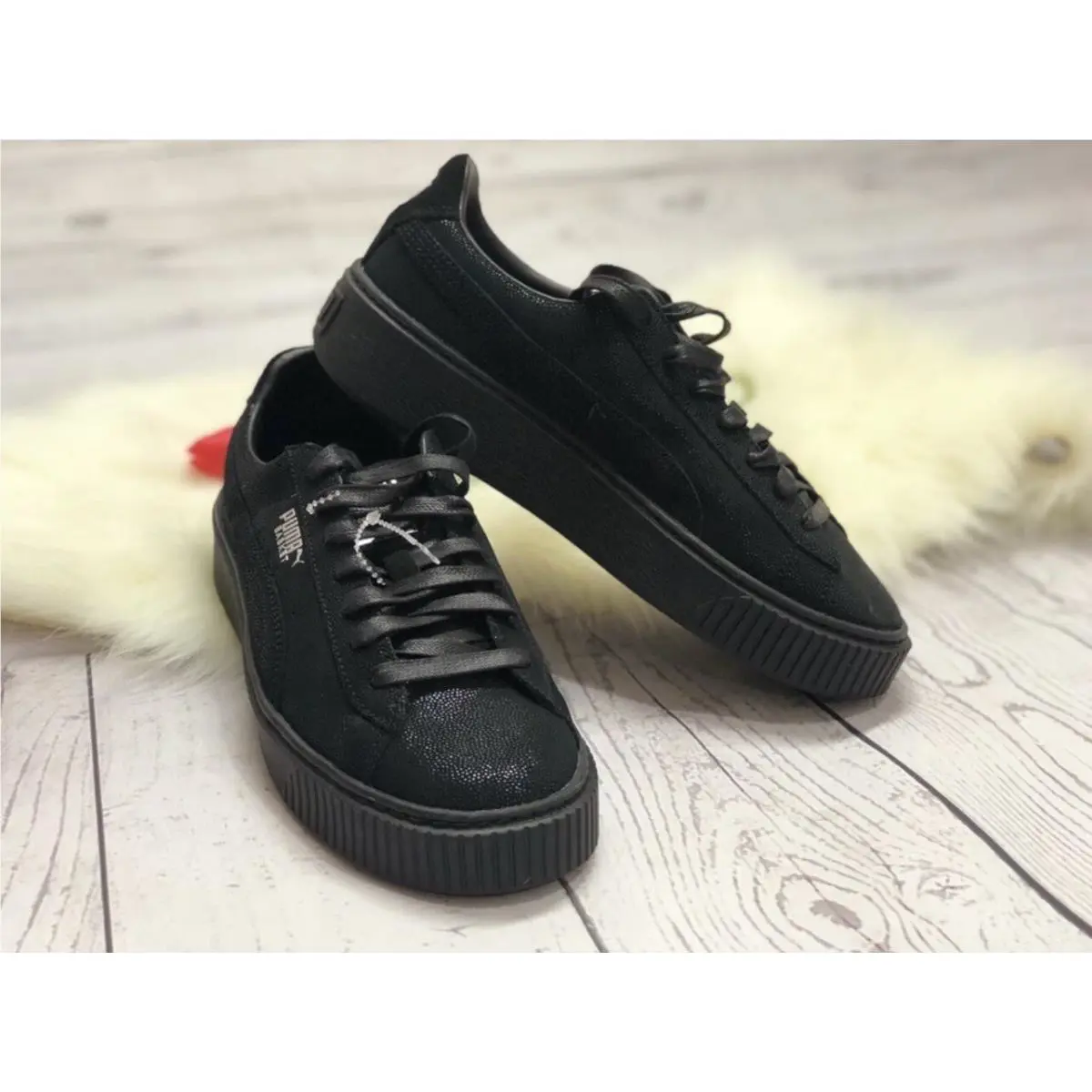 Puma shoes - Puma Sneakers Leather Platform - Sneakers Leather Platform - Black 1