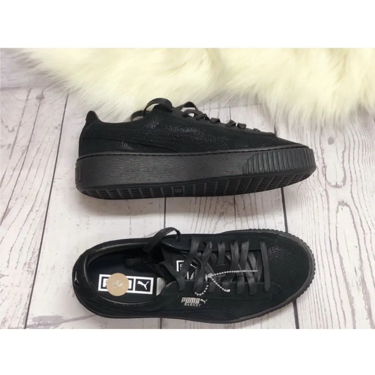 Puma shoes - Puma Sneakers Leather Platform - Sneakers Leather Platform - Black 2
