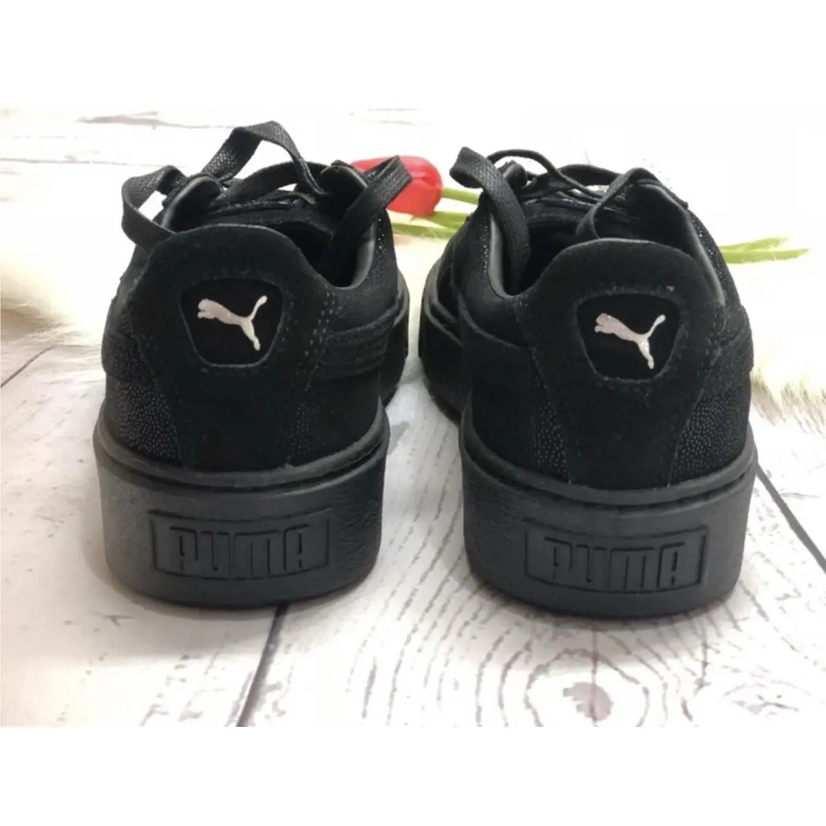 Puma shoes - Puma Sneakers Leather Platform - Sneakers Leather Platform - Black 4