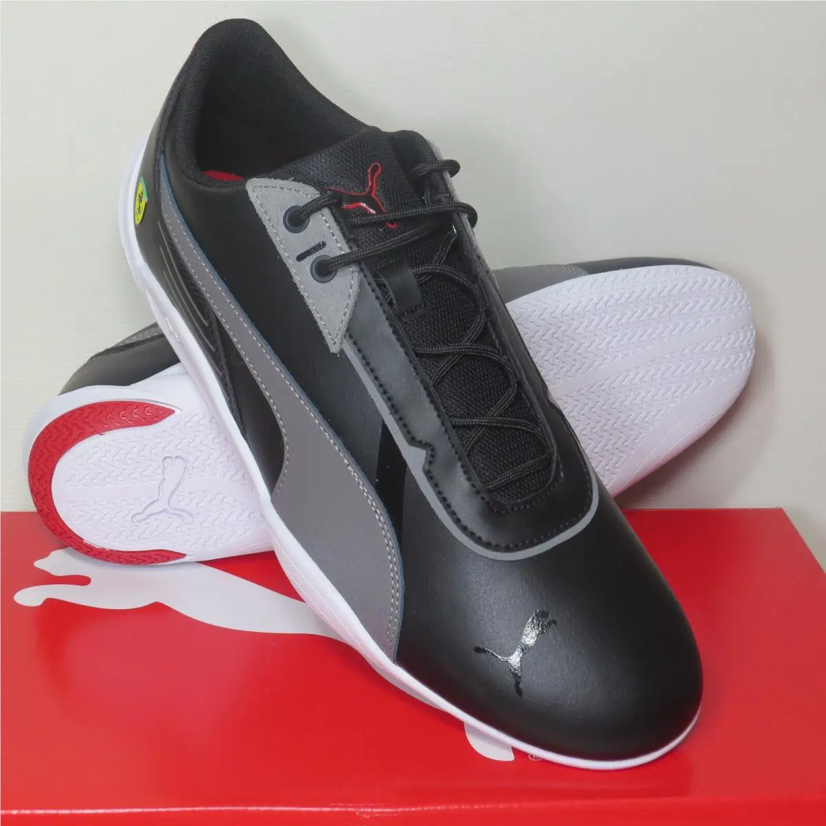 Puma shoes - PUMA Scuderia Ferrari R-Cat Machina - 306865-01 - Black (UPC: 194580680971) 9