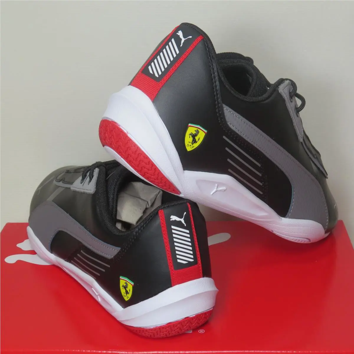 Puma shoes - PUMA Scuderia Ferrari R-Cat Machina - 306865-01 - Black (UPC: 194580680971) 3