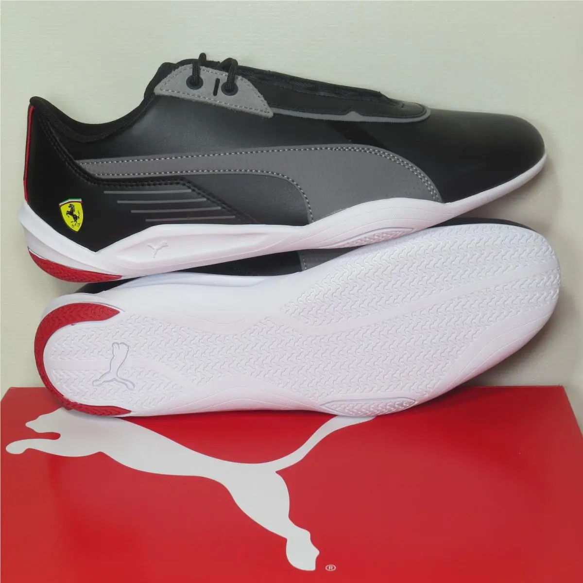 Puma shoes - PUMA Scuderia Ferrari R-Cat Machina - 306865-01 - Black (UPC: 194580680971) 4