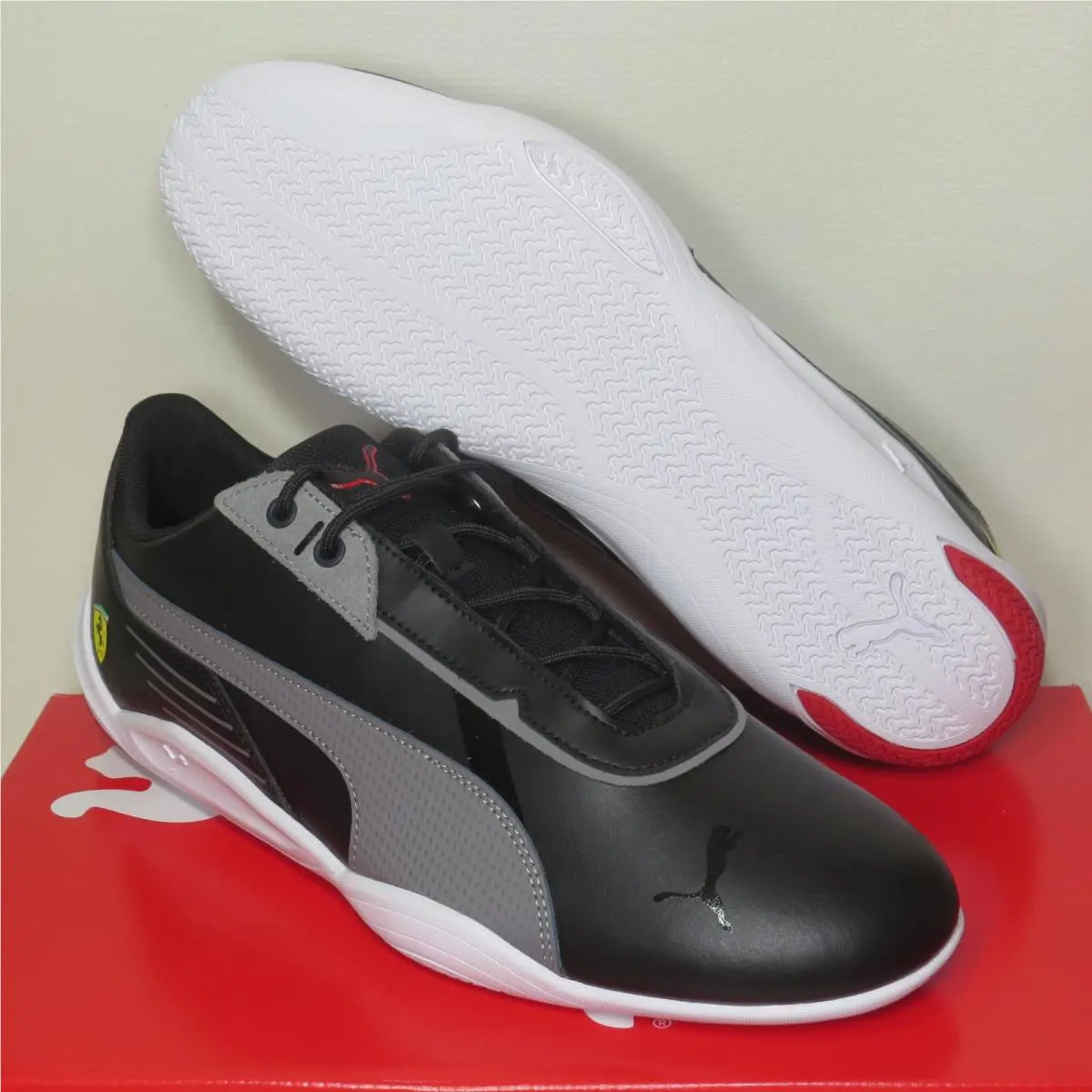 Puma shoes - PUMA Scuderia Ferrari R-Cat Machina - 306865-01 - Black (UPC: 194580680971) 6