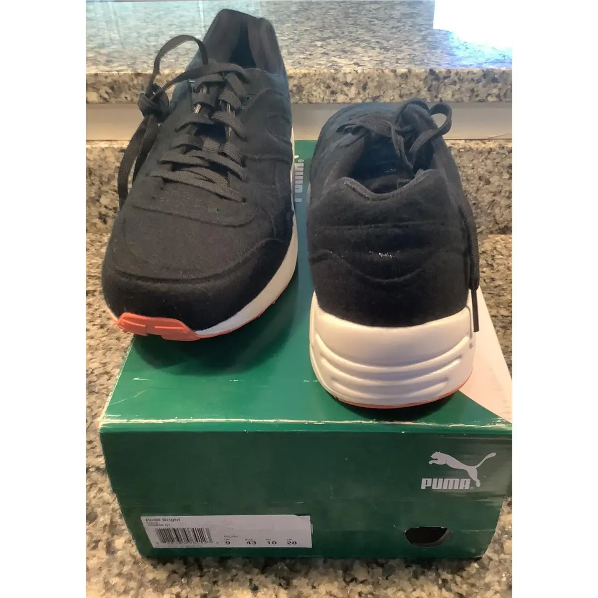 Puma shoes - PUMA R698 - 358832-01 - Black 2