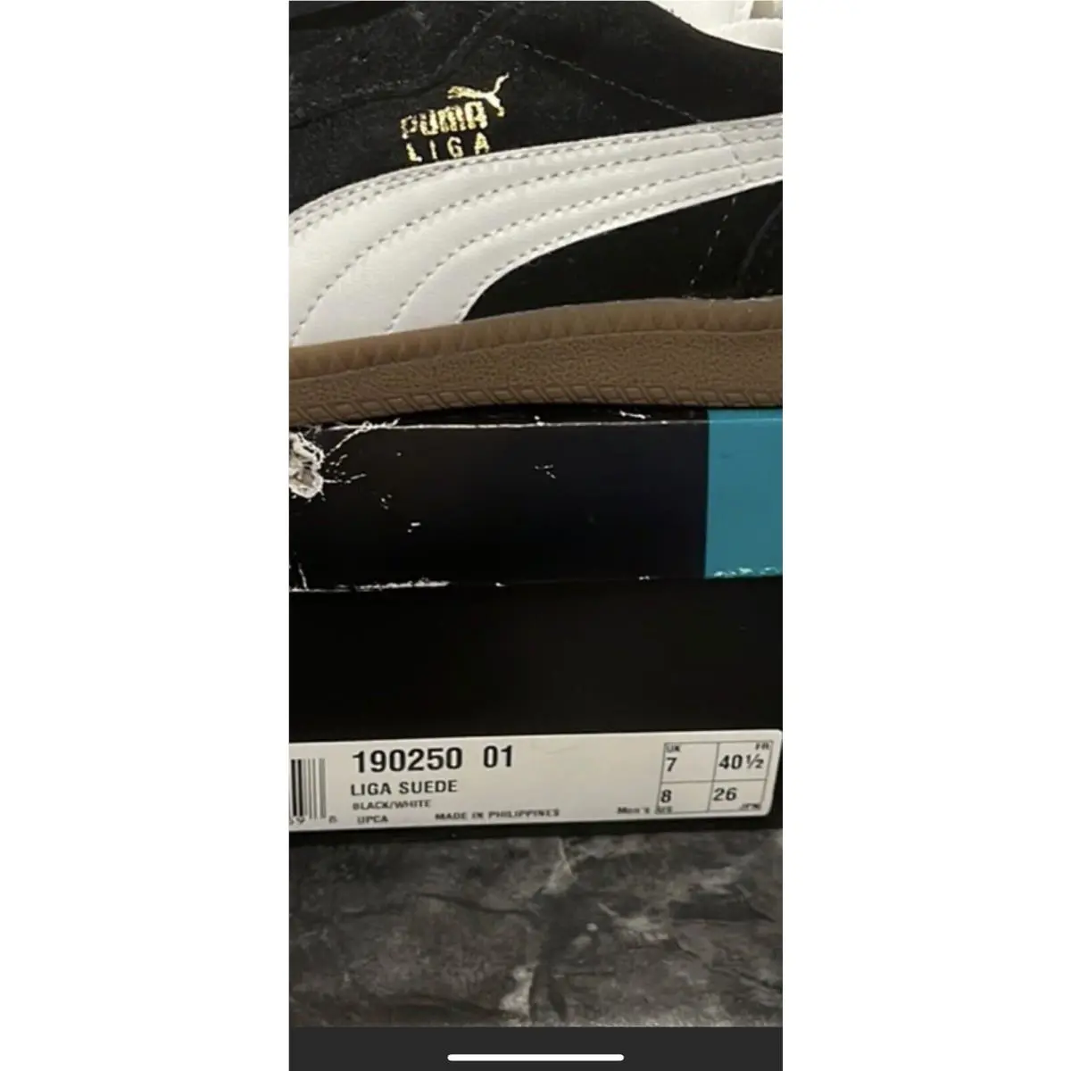 Puma shoes - Liga Suede - Liga Suede - 341466 01 - Black 6