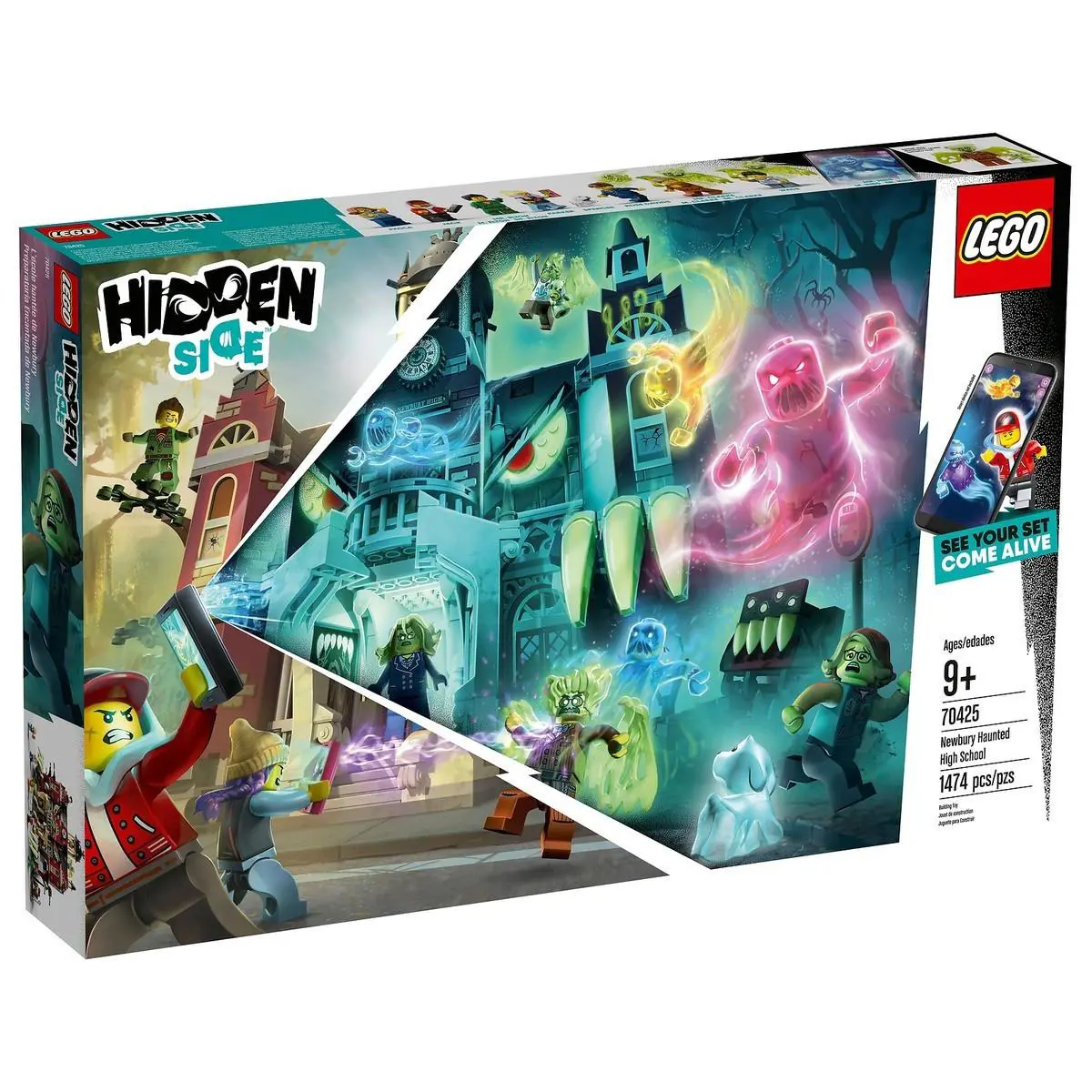 Lego 70425 Hidden Side Newbury Haunted High School Retired