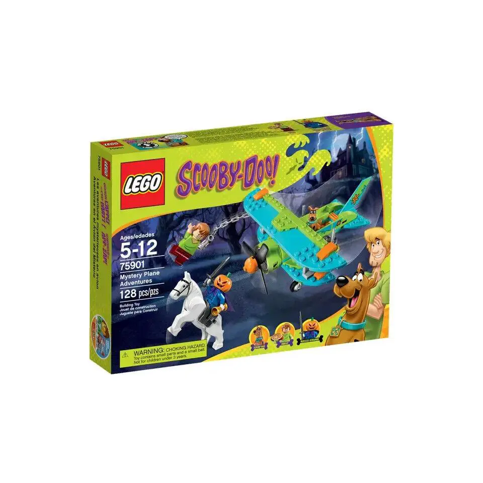 Lego Mystery Plane Adventures 75901 Scooby-doo Minifigure Building Set