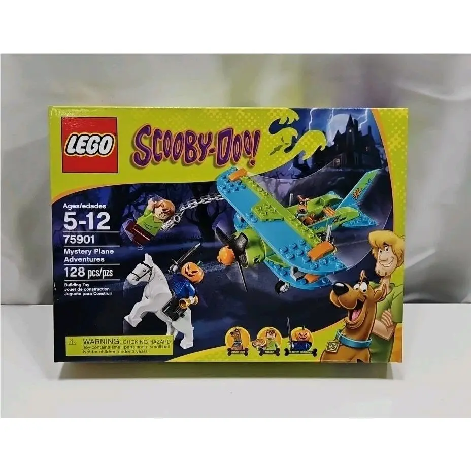 Lego Scooby-doo: Mystery Plane Adventures 75901 Retired Set 2015