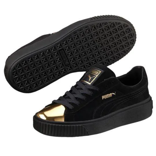Puma shoes - BLACK/GOLD 4