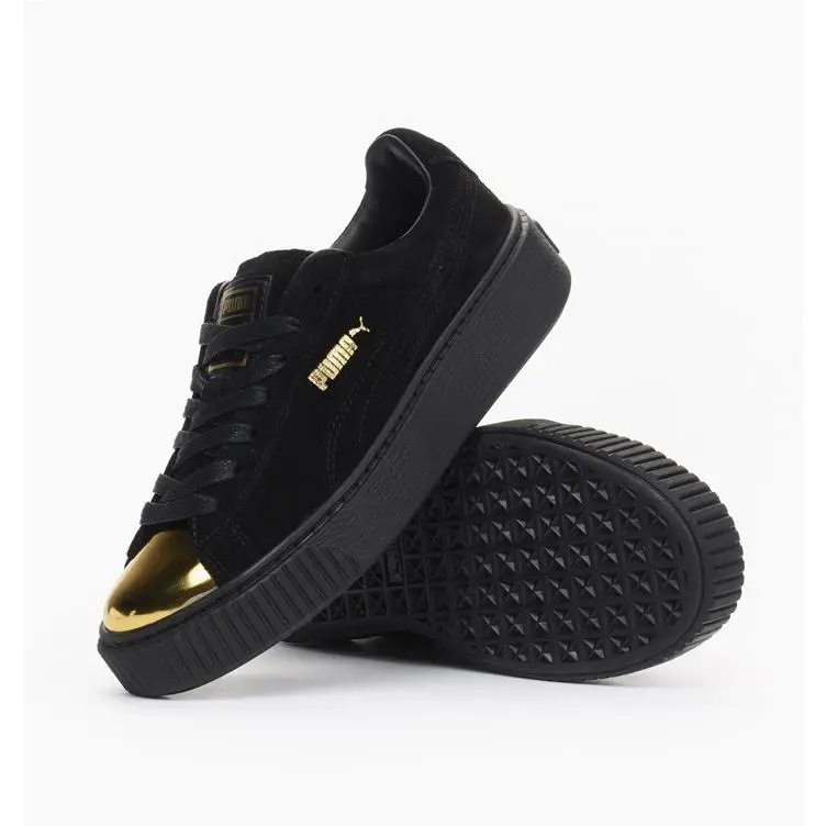 Puma shoes - BLACK/GOLD 5
