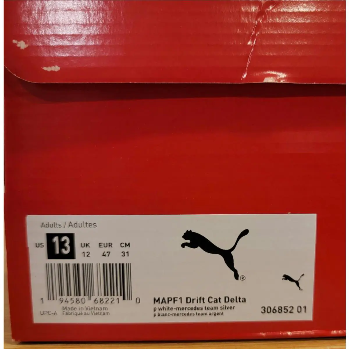 Puma shoes - Mercedes-AMG Petronas R-Cat - Petronas - White, Manufacturer: Puma Black-Spectra Green 3
