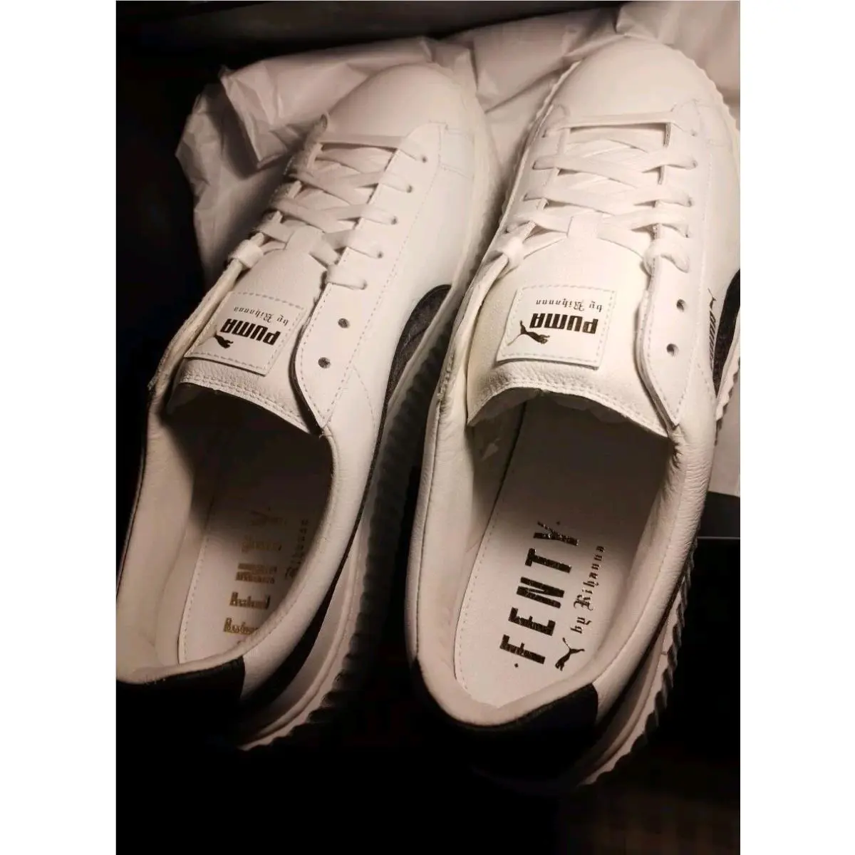 Puma shoes - PUMA Creeper - Creeper - 364640-01 - White, Manufacturer: Puma White/Puma Black/Puma White 0