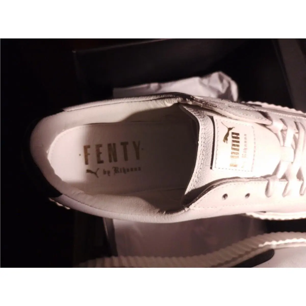 Puma shoes - PUMA Creeper - Creeper - 364640-01 - White, Manufacturer: Puma White/Puma Black/Puma White 5