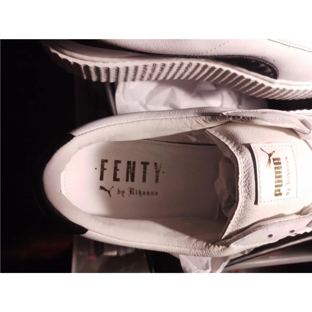 Puma shoes - PUMA Creeper - Creeper - 364640-01 - White, Manufacturer: Puma White/Puma Black/Puma White 6