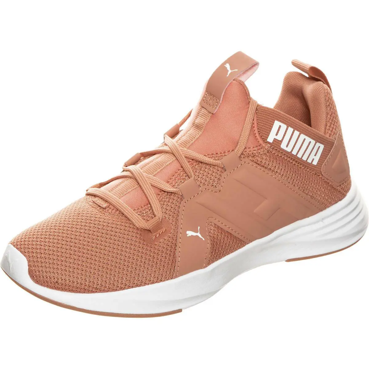Puma Contempt Demi Sneakers Trainers Sport Women Shoes Cameo Brown Size 10 - Cameo Brown White