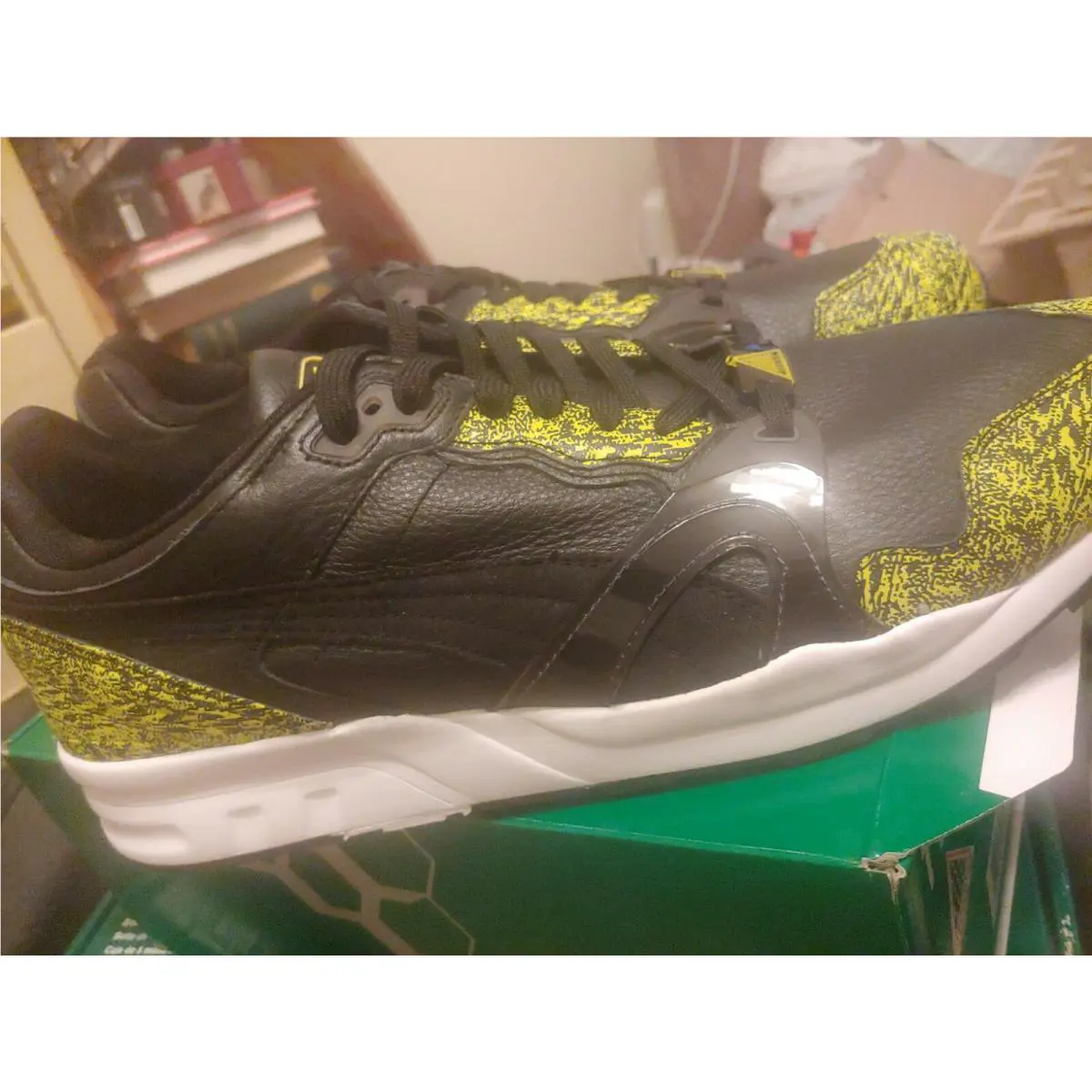 Puma shoes - 35839202 - 35839202 - Black/White/Yellow 2